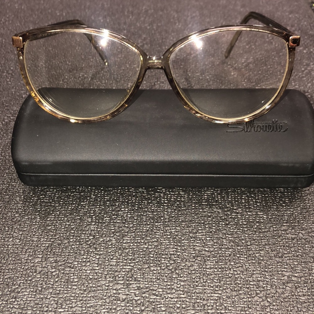 Silhouette plastic frame Eyeglasses 👓 Vintage Style and made in Austria 🇦🇹
